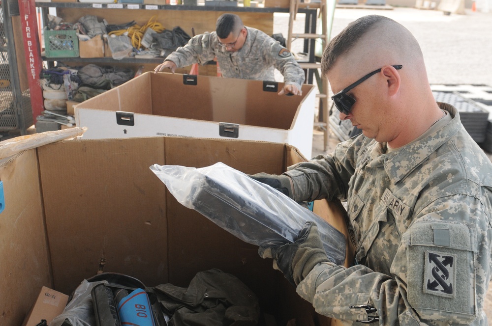 Providers Operate Largest Material Recovery Team Site in Iraq