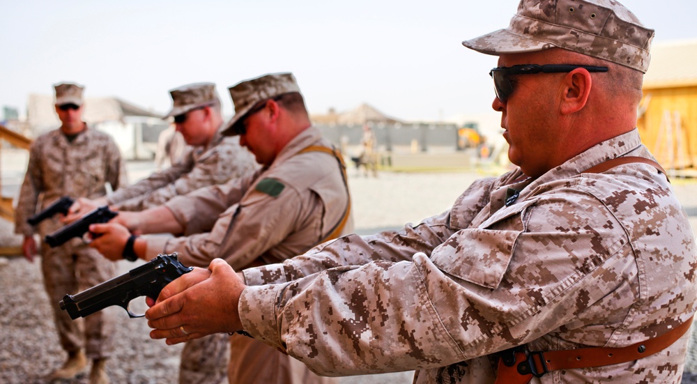 Sailors Aim in on Weapons Safety