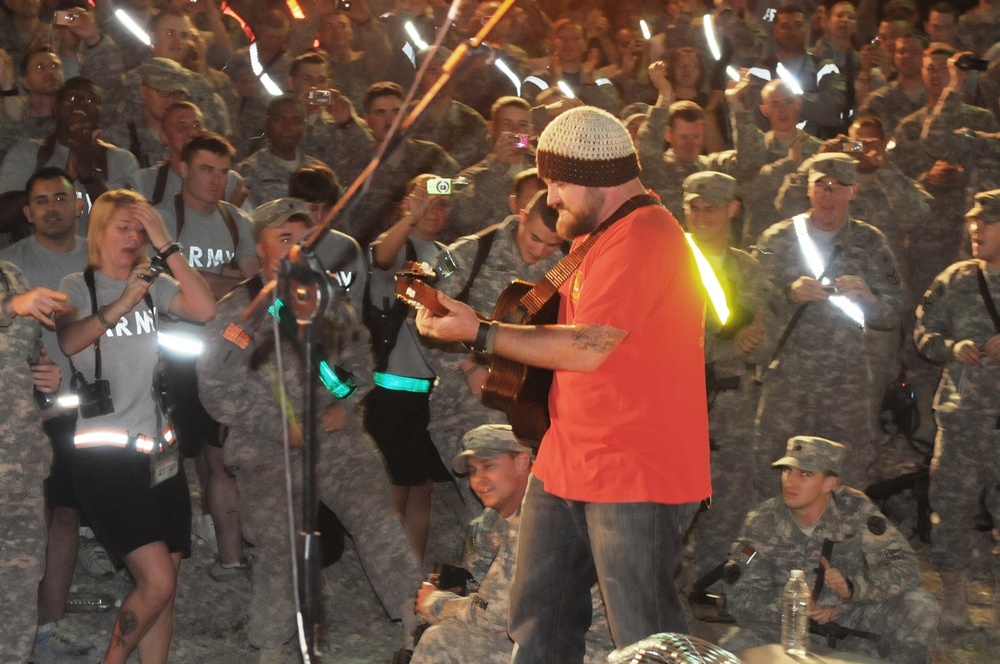 Zac Brown Band Misses Academy of County Music Awards for USO Tour