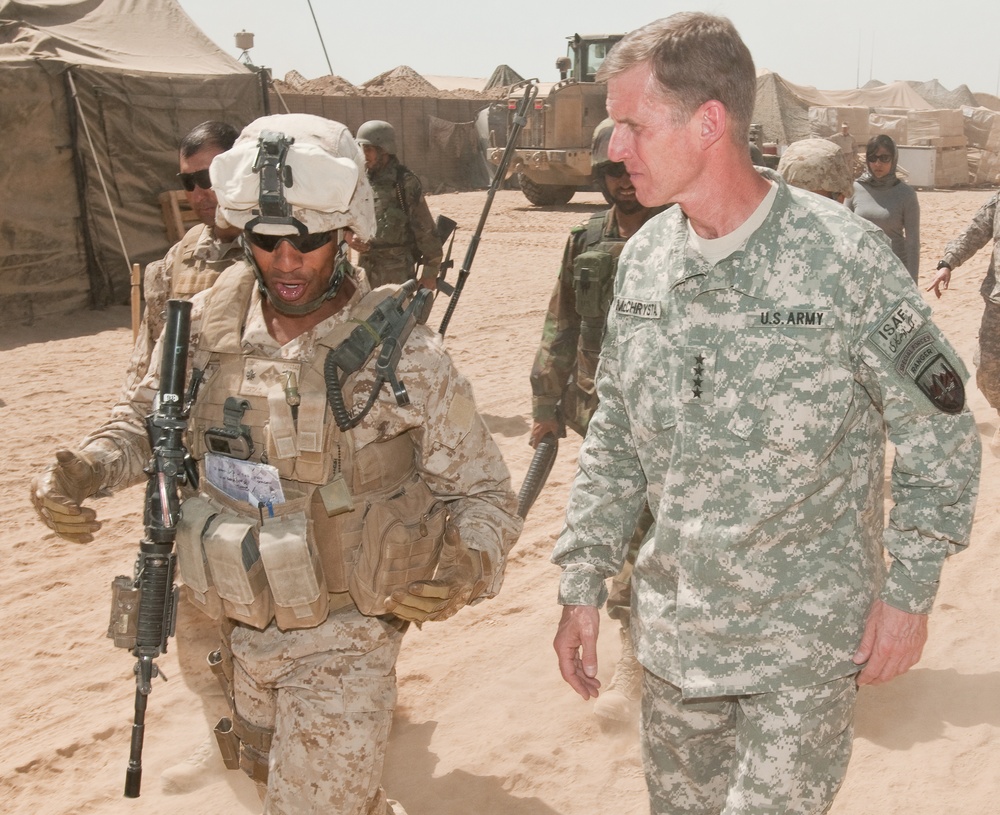 McChrystal visits Marjah