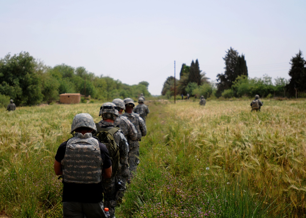 Brigadier General conducts battlefield circulation throughout Salah-ad Din province