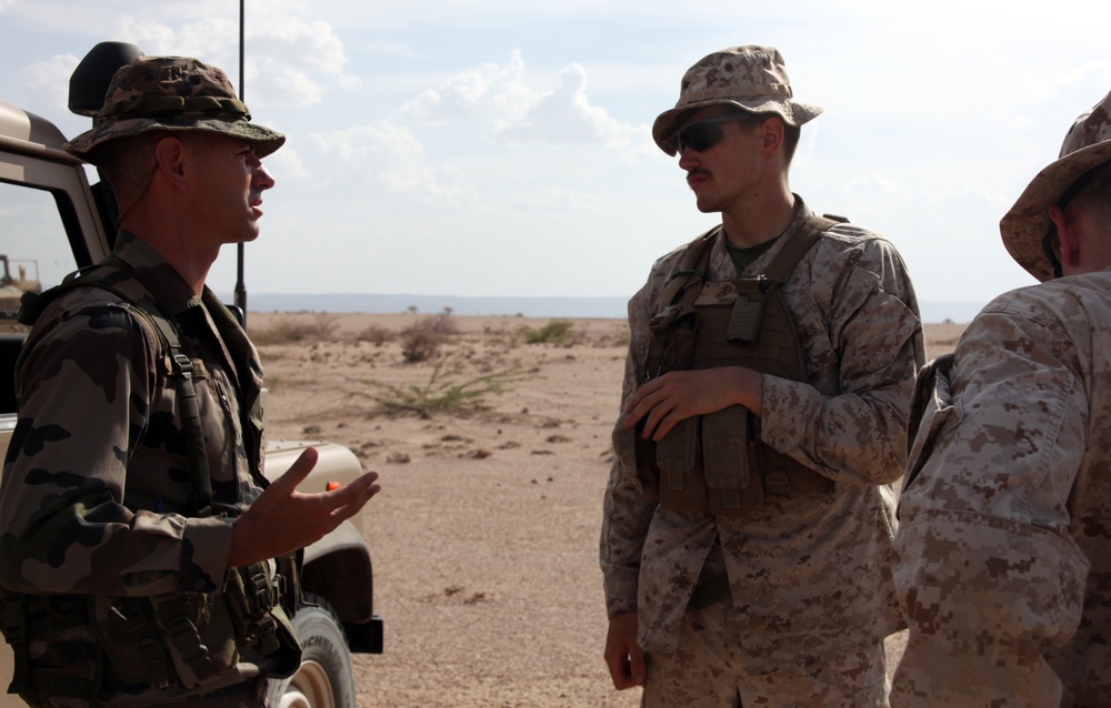 French Foreign Legion bilateral training exercise