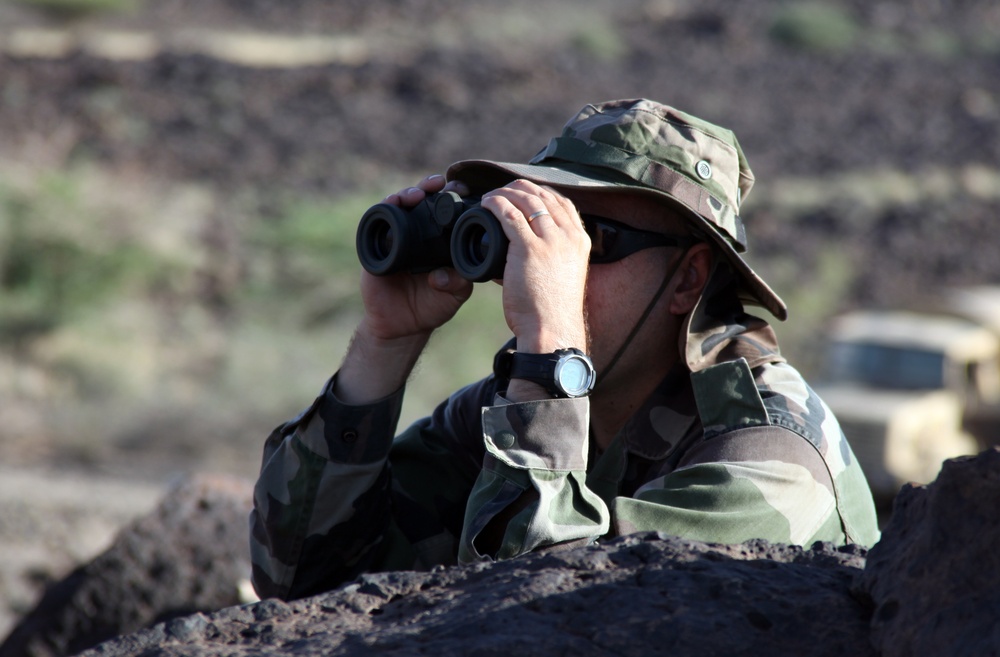 French Foreign Legion bilateral training exercise