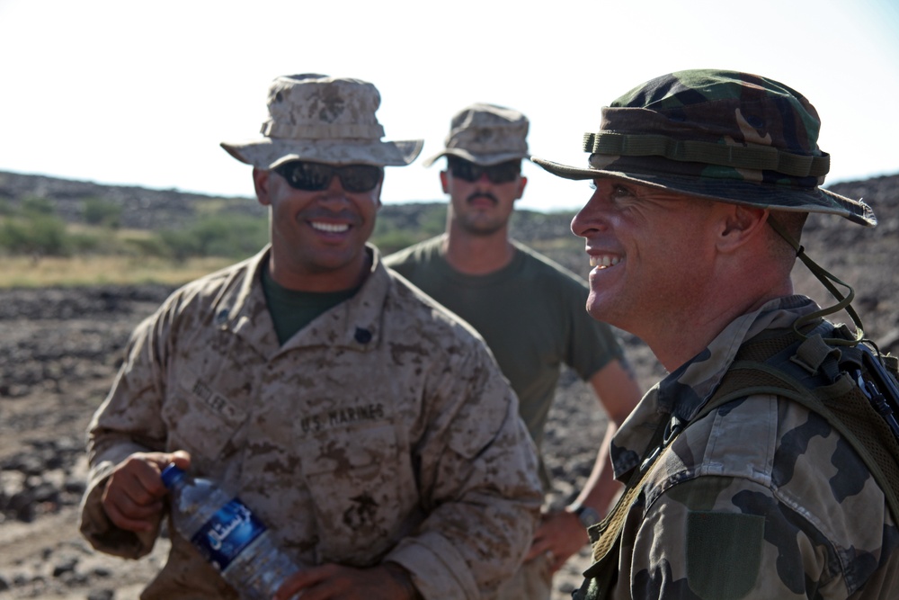 French Foreign Legion bilateral training exercise