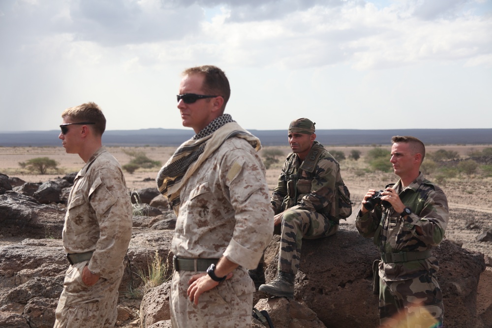 French Foreign Legion bilateral training exercise