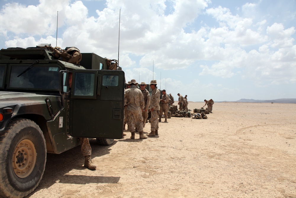 French Foreign Legion bilateral training exercise