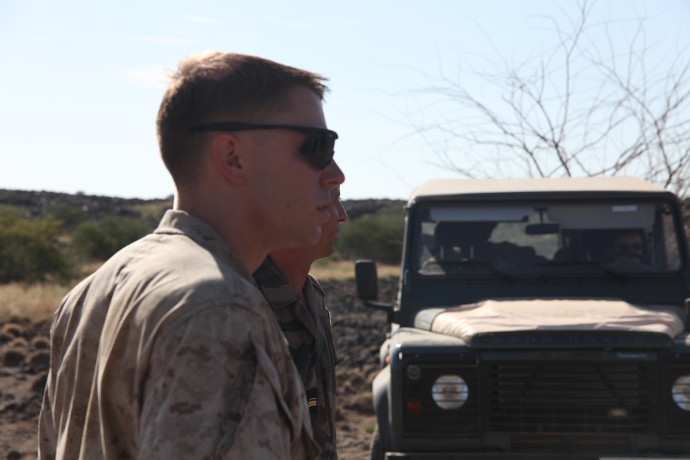 French Foreign Legion bilateral training exercise