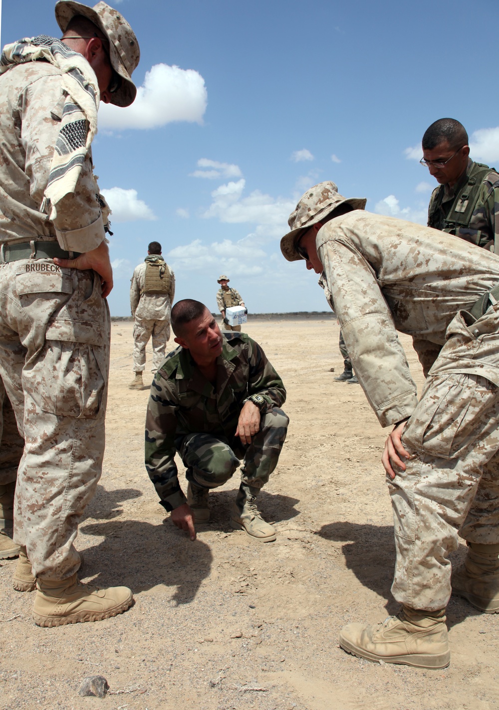 French Foreign Legion bilateral training exercise