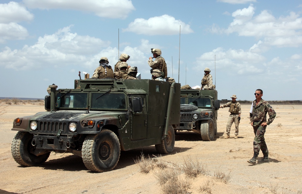 French Foreign Legion bilateral training exercise