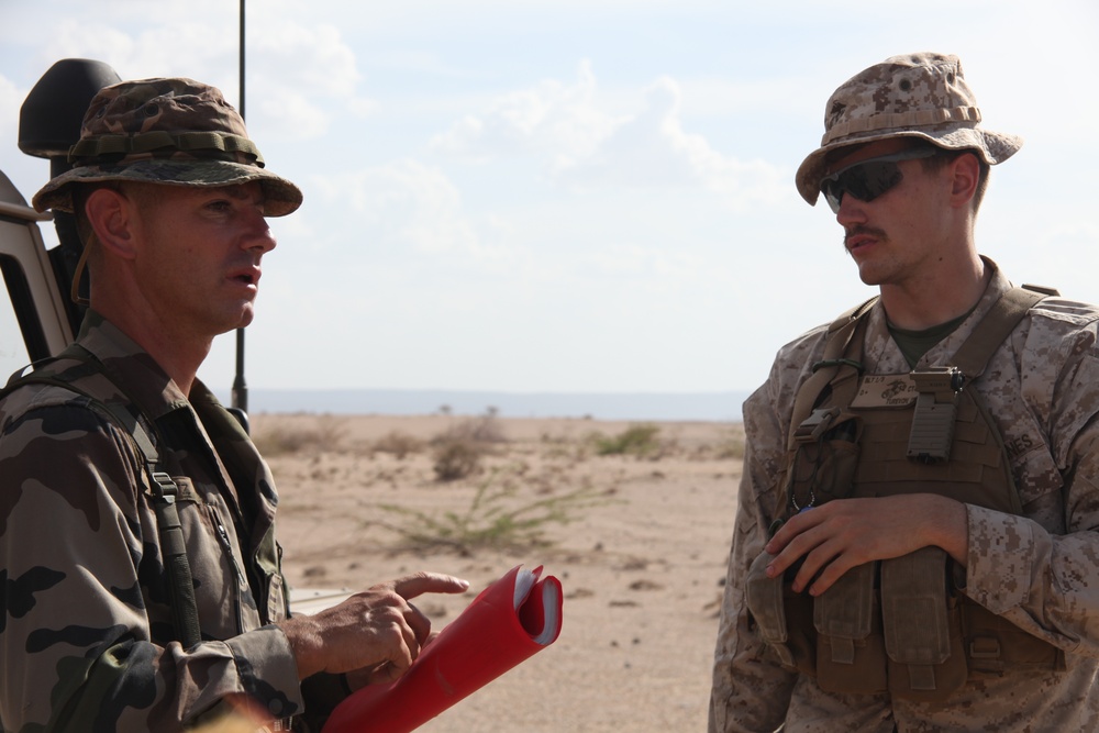 French Foreign Legion bilateral training exercise