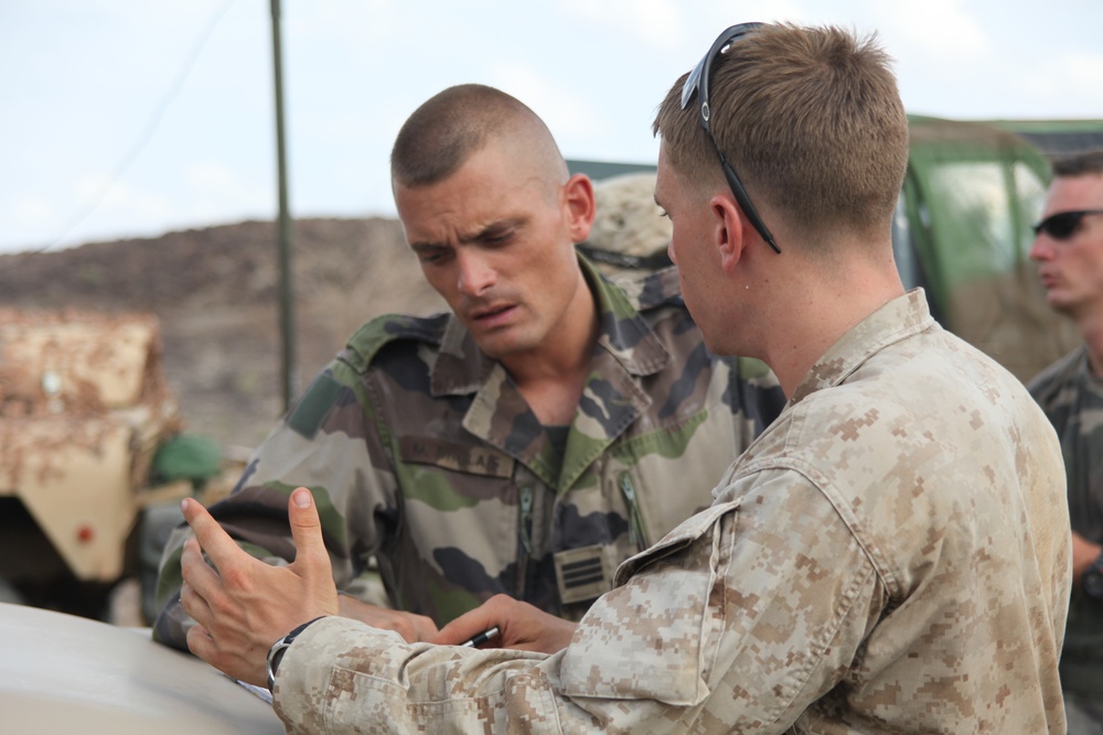 French Foreign Legion bilateral training exercise