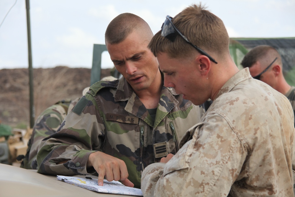 French Foreign Legion bilateral training exercise