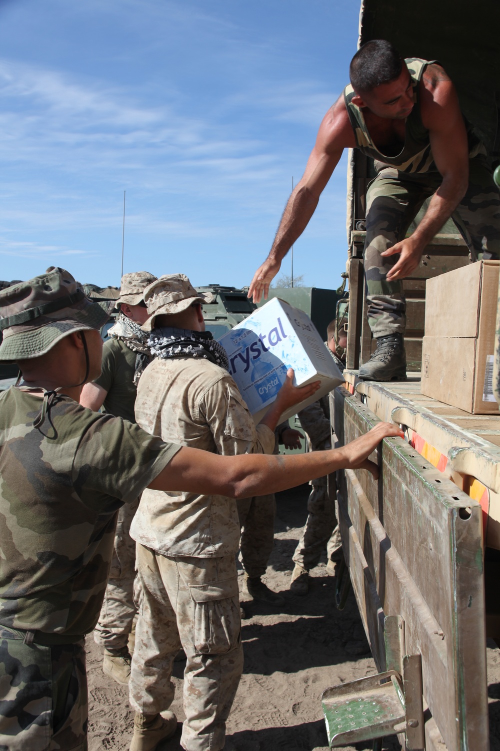 French Foreign Legion bilateral training exercise