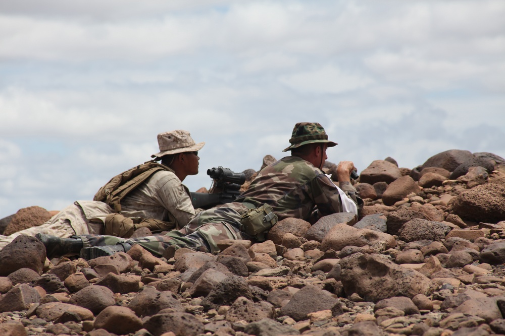 French Foreign Legion bilateral training exercise