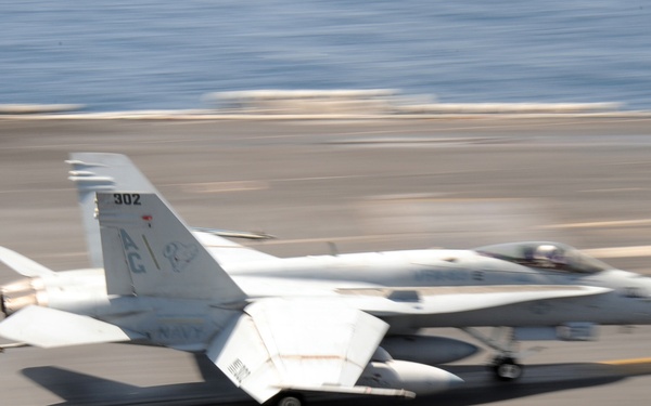 USS Dwight D. Eisenhower action