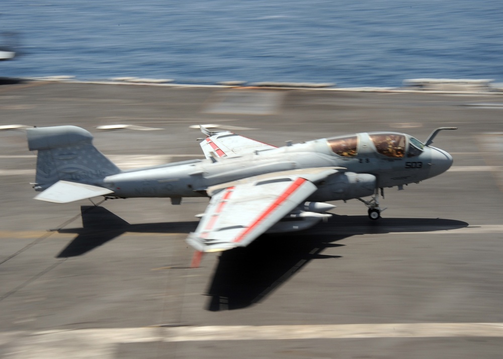 USS Dwight D. Eisenhower action