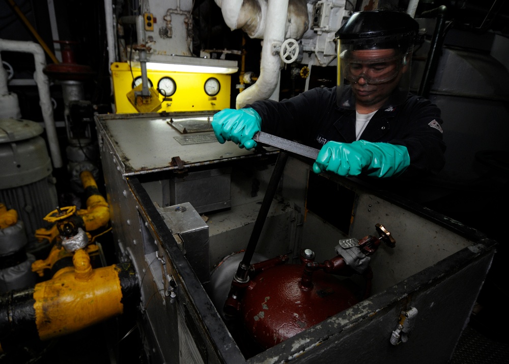 USS Peleliu action