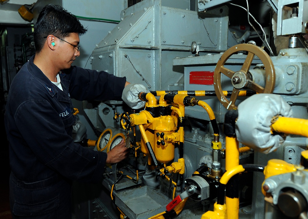 USS Peleliu action