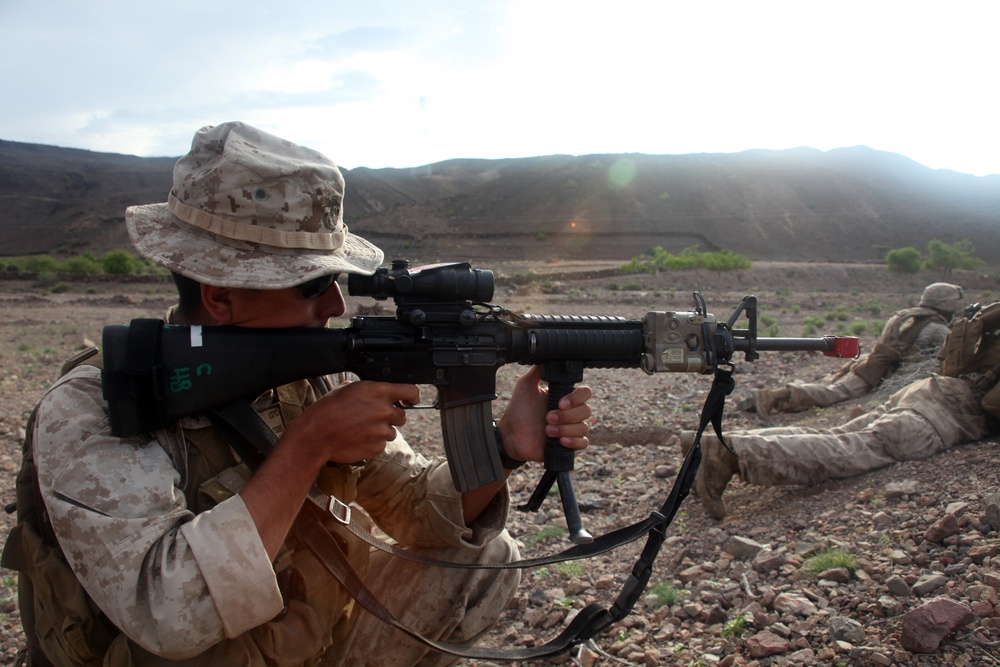 French Foreign Legion bilateral training exercise