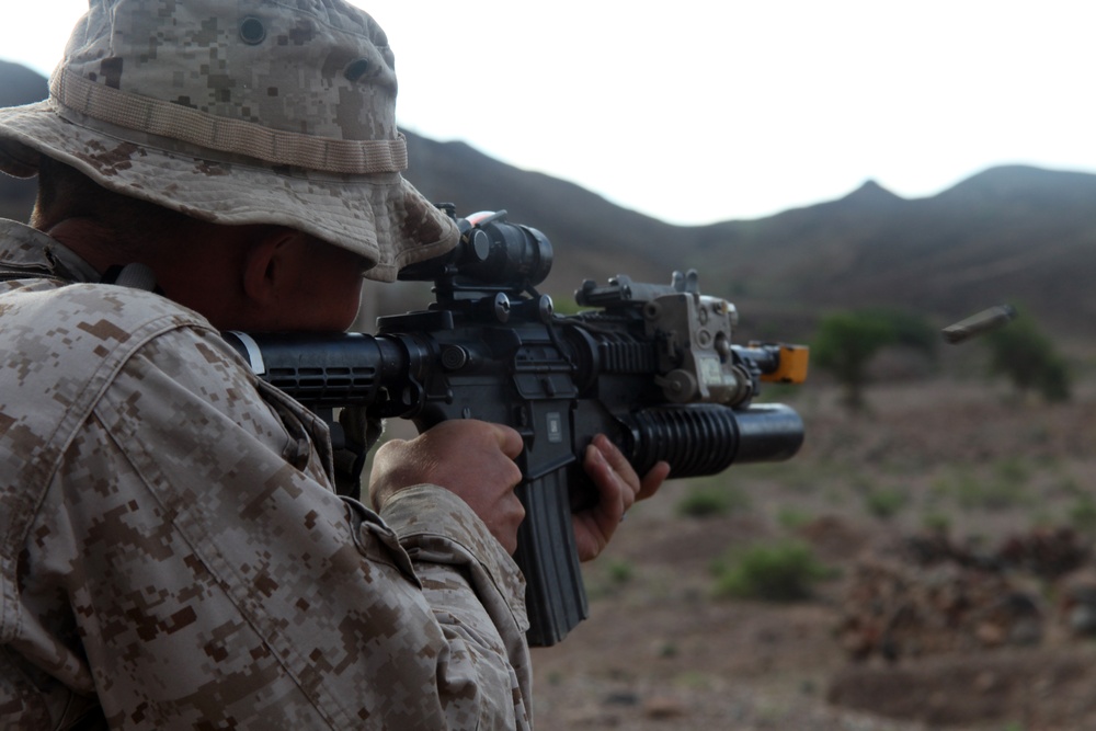 French Foreign Legion bilateral training exercise