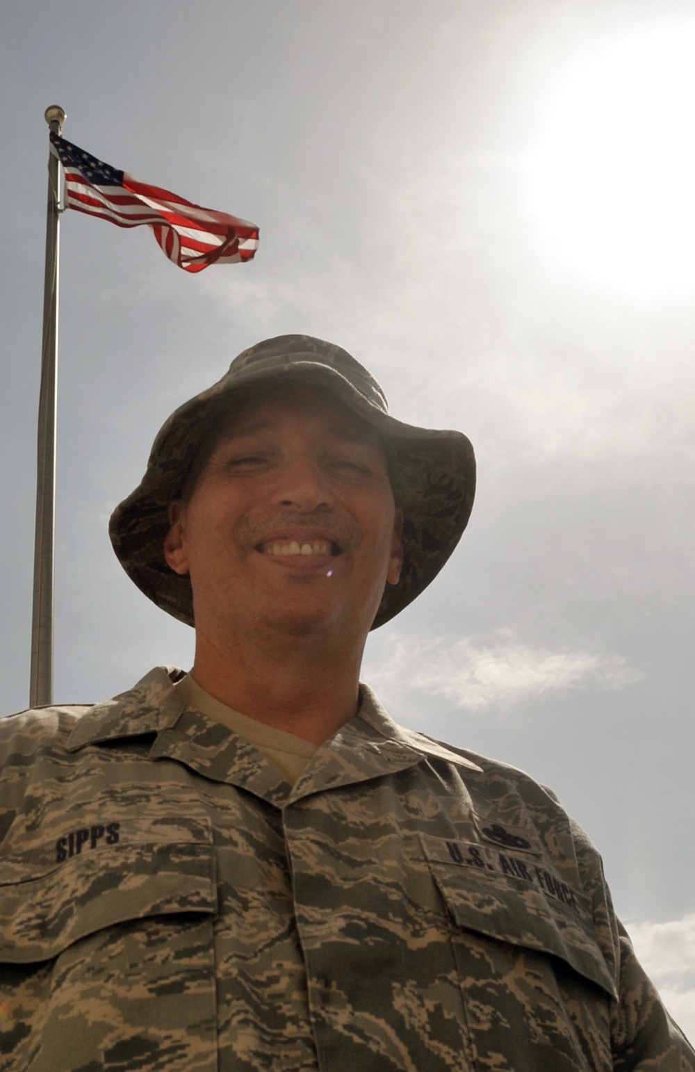 30-year Veteran, Cochran Native, Serves As Chief Enlisted Manager for Deployed Communications Squadron