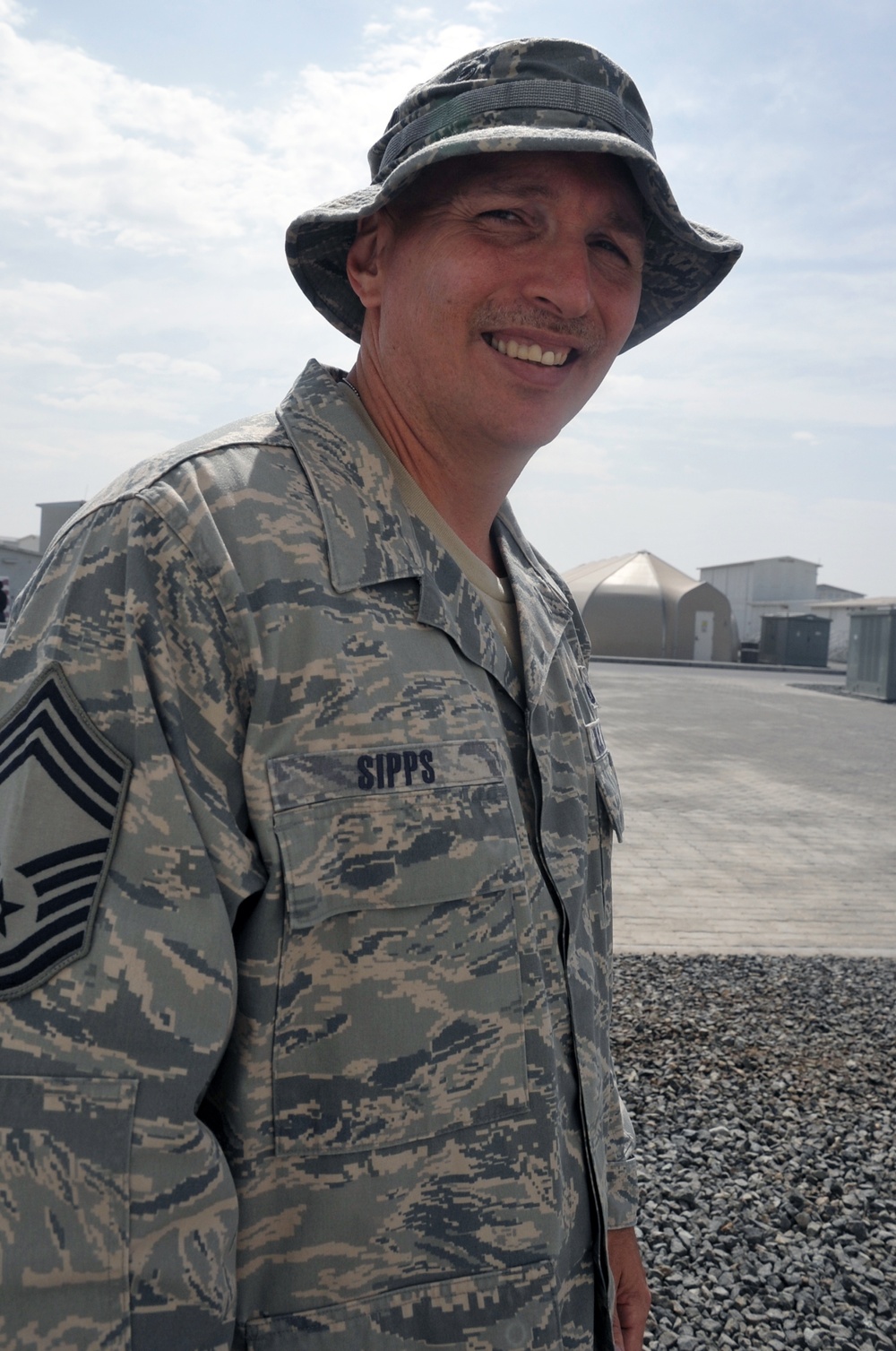 30-year Veteran, Cochran Native, Serves As Chief Enlisted Manager for Deployed Communications Squadron