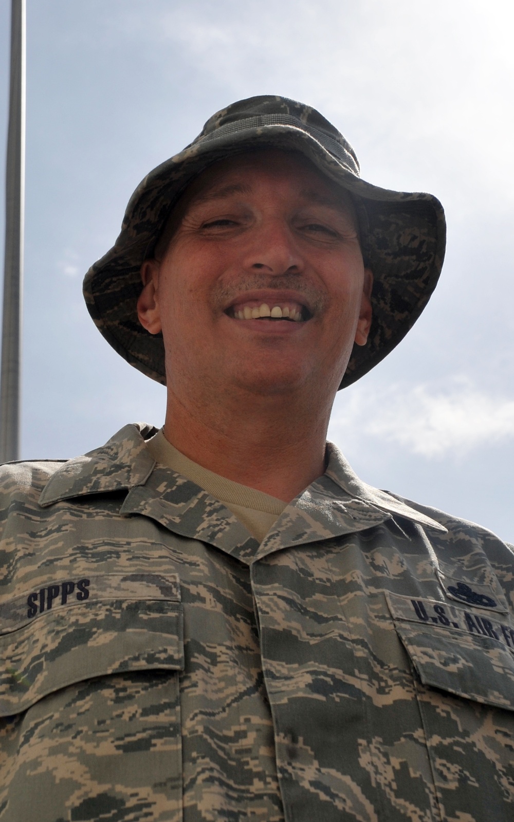 30-year Veteran, Cochran Native, Serves As Chief Enlisted Manager for Deployed Communications Squadron