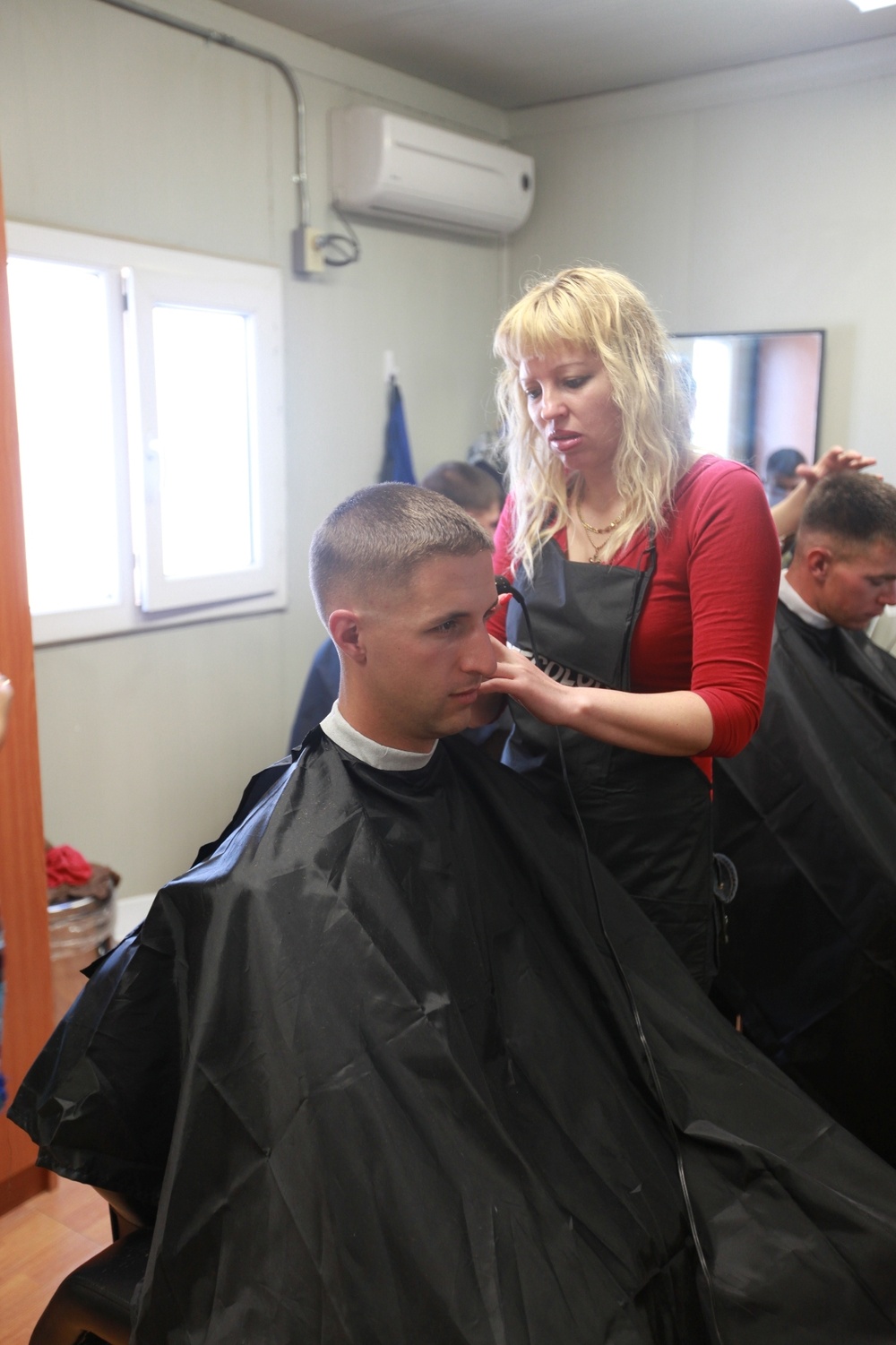 New barbershop in Afghanistan