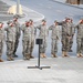 380th Renders a Salute to the American Flag