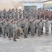 380th Renders a Salute to the American Flag
