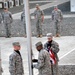 380th Renders a Salute to the American Flag