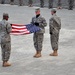 380th Renders a Salute to the American Flag