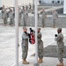 380th Renders a Salute to the American Flag