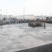 380th Renders a Salute to the American Flag