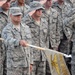 380th Renders a Salute to the American Flag