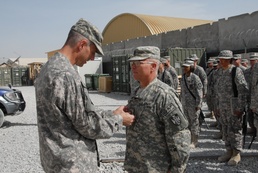 Soldier Jumps Six Pay-grades in One Ceremony