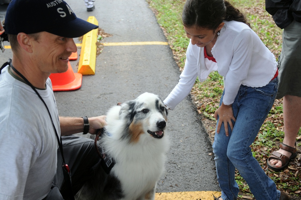 Search and Rescue Dogs Entertain, Educate at American Heroes Celebration