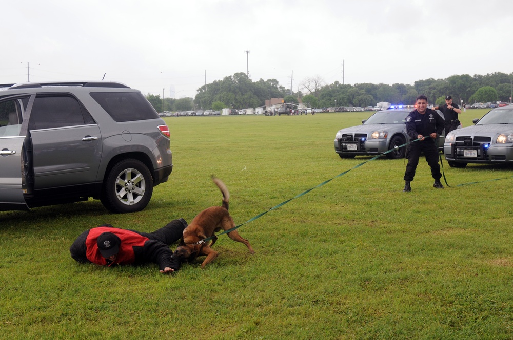 Search and Rescue Dogs Entertain, Educate at American Heroes Celebration