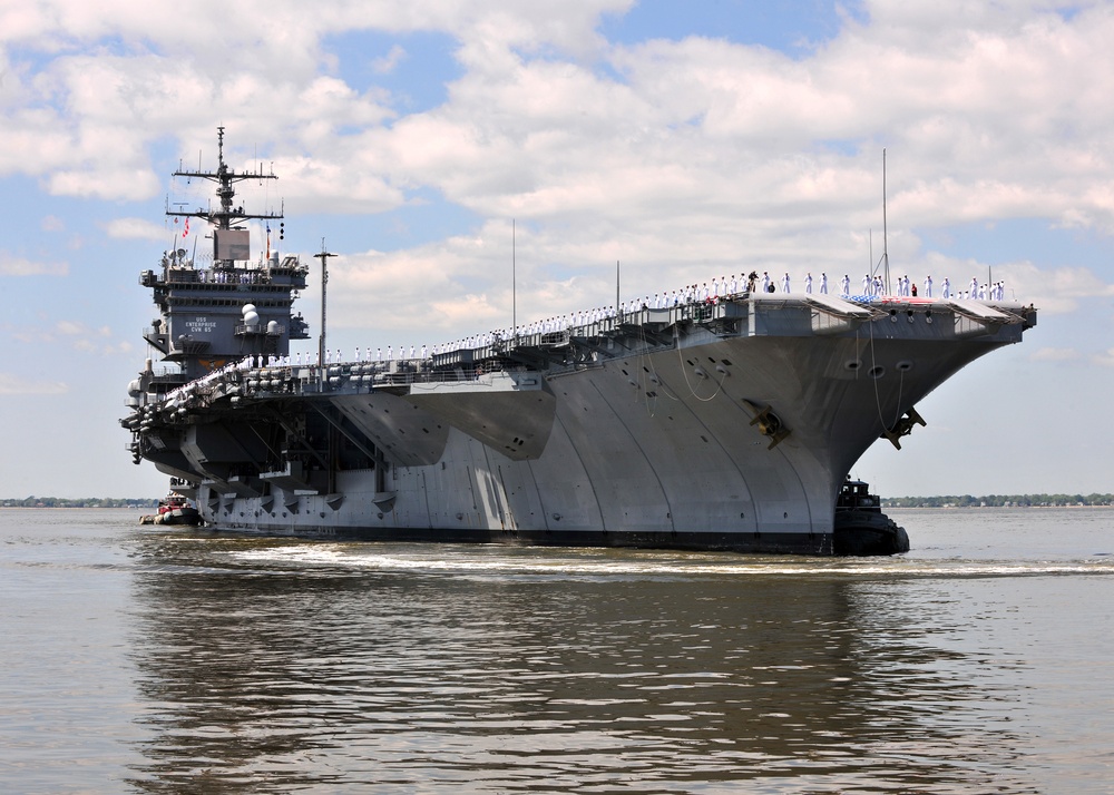 USS Enterprise action