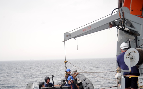 USS Gladiator action