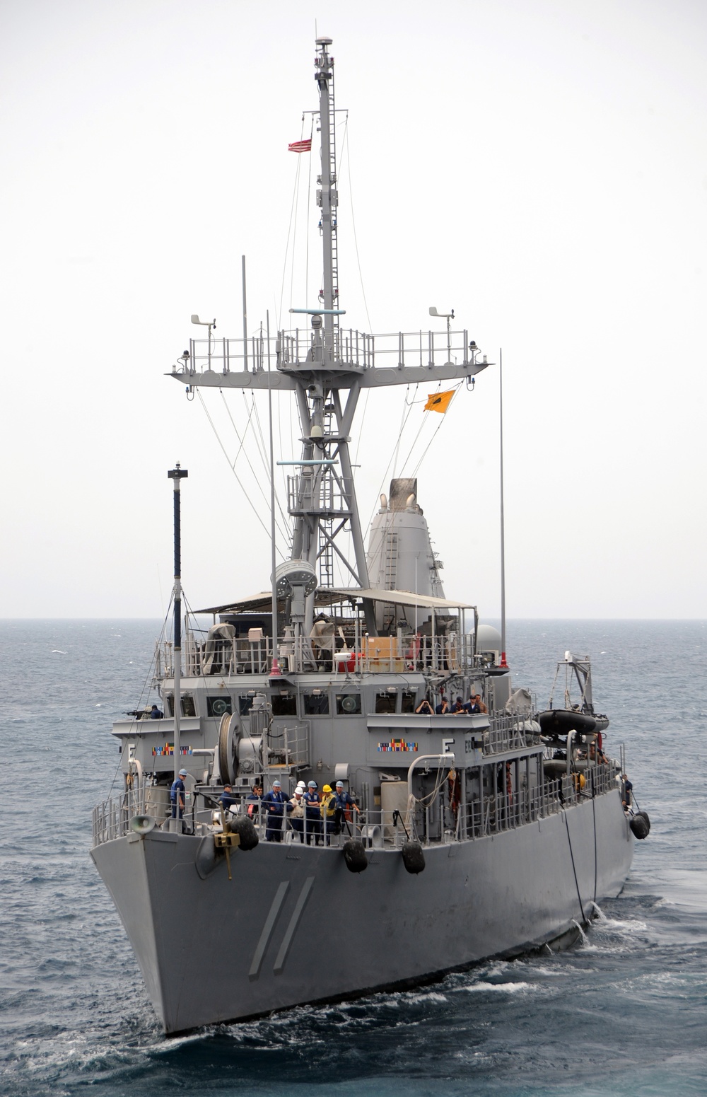 USS Gladiator action