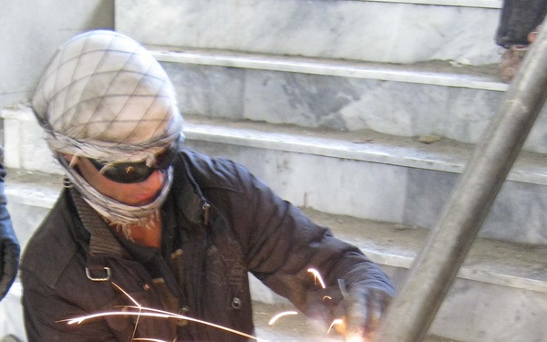 Airman winning war with instant camera