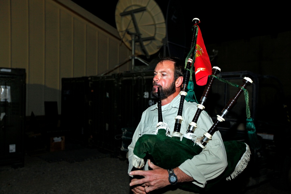 Pipes playing in Afghanistan