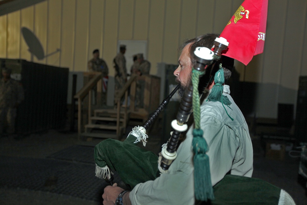 Pipes playing in Afghanistan