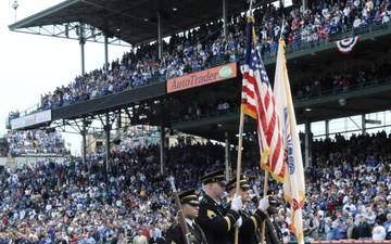 U.S. Army Celebrates Opening Day with the Chicago Cubs at Wrigley Field