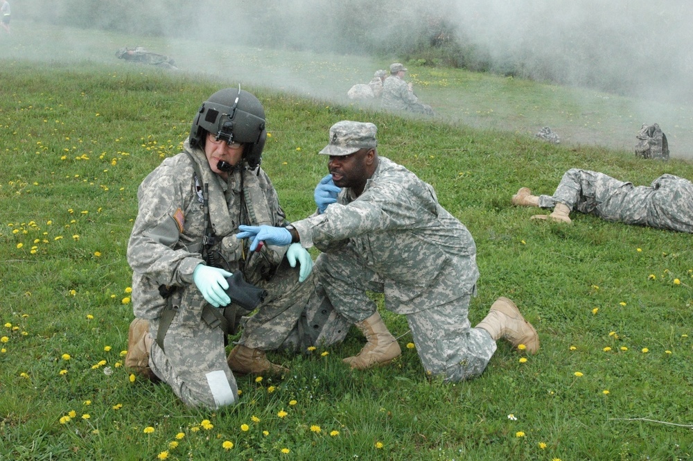 Exercises test revamped mass casualty plan at Bondsteel hospital