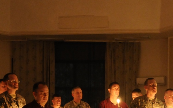 Aggie Muster in the International Zone