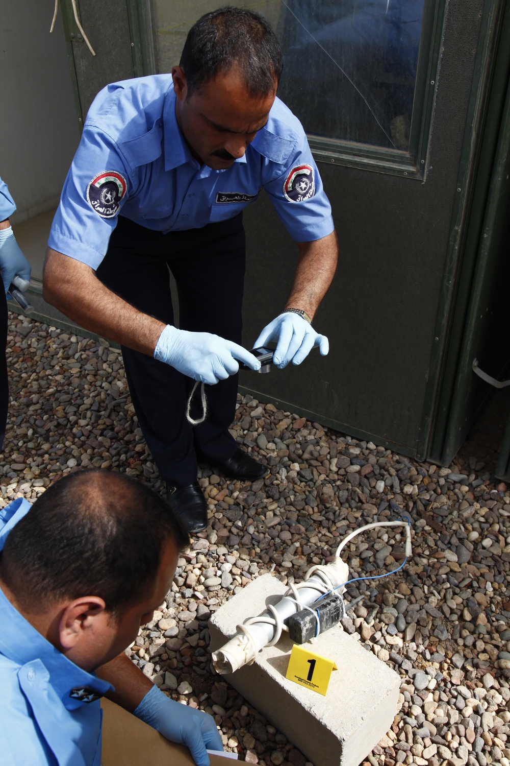 Police training exercise