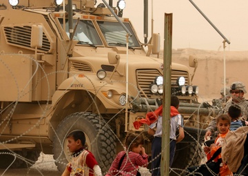 Tennessee Guardsmen visit village school in Jedellah Sofla