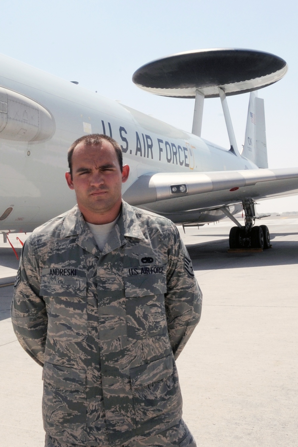 Tinker Staff Sergeant, Mount Clemens Native, Supports E-3 AWACS Maintenance Efforts in Southwest Asia